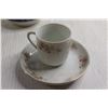 Image 7 : (11) Saucers, Matching Teacup and Saucer, Sugar Bowl - No Lid