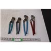 Image 1 : (4 pr) Tongue & Groove Pliers - Channel Lock & Blue Point