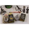 Image 2 : Various Shop Items - (4) Chalk Lines, Shears, Screws, Puddy Knife, Edger,  Grout/Adhesive Spreader, 