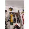 Image 3 : Various Shop Items - Scrapers, 1 7/8" Ball, Clamps, Drywall Sander, 3-Way Plug, Puddy Knives, Round 
