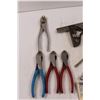 Image 4 : Various Shop Items - Honeywell Thermocouples, Multi Screwdrivers, Side Cutters, Pliers, Speed Square