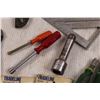 Image 5 : Various Shop Items - Honeywell Thermocouples, Multi Screwdrivers, Side Cutters, Pliers, Speed Square