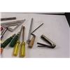 Image 6 : Various Shop Items - Honeywell Thermocouples, Multi Screwdrivers, Side Cutters, Pliers, Speed Square