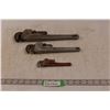 Image 1 : (3) RIDGID Pipe Wrenches - 14", 10" Aluminium & 6" Steel