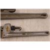 Image 3 : (3) RIDGID Pipe Wrenches - 14", 10" Aluminium & 6" Steel