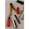 Image 2 : Various Shop Items - Wire Strippers, Screwdrivers, Hex Key Set, Needle Nose Pliers, Tin Snips (M1), 