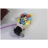 Image 10 : (2) Raggedy Anne Plug-in Night Lights - Plastic Doll House Furniture - Mickey Mouse Night Light - Ma