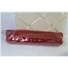 Image 5 : (2) Fisher-Price Plastic Carry Cases - (2) Rolls of Red Glitter Netting - Padded Wood (21" x 18")