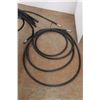 Image 4 : *Rubber Industrial Hosing with Fittings - 20' Long, As Is