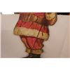 Image 3 : *Santa Claus Wooden Lawn Ornament - 64" H