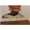 Image 4 : *Santa Claus Wooden Lawn Ornament - 64" H