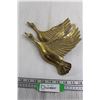 Image 1 : Brass Bird Wall Hanging 10" x 11 1/4"