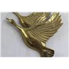 Image 3 : Brass Bird Wall Hanging 10" x 11 1/4"