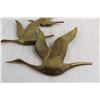 Image 2 : Brass Birds Wall Hanging - 16" x 13"