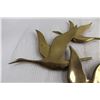 Image 3 : Brass Birds Wall Hanging - 16" x 13"