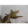 Image 4 : Brass Birds Wall Hanging - 16" x 13"