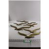 Image 1 : (7) Brass Bird Wall Hangings