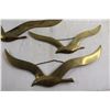 Image 2 : (7) Brass Bird Wall Hangings