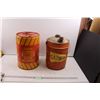 Image 1 : (2) Vintage 5 Gal. Fuel Cans