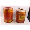 Image 4 : (2) Vintage 5 Gal. Fuel Cans