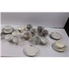 Image 4 : China -(12) Tea Cups, (14) Saucers