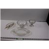 Image 1 : (4 pcs) Glass Serving Dishes
