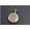 Image 4 : Bronze Tone Quartz Pocket Watch "Fishing"