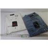 Image 1 : (1) White Blue Moon Men's Shirt (size xl) - (1) Blue Westline Men's-Shirt (size xl)