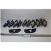 Image 1 : (12) - UV 400 Looks Sunglasses (blue & black lenses)
