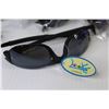 Image 2 : (12) - UV 400 Looks Sunglasses (blue & black lenses)