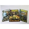 Image 2 : (3) Warren Ellis' Comics, Gravel - (7) First Comics, Eman
