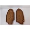 Image 5 : (2) Arnel's Ceramic Wall Plaques (1976) 12" x 5"