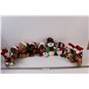 8919  (9) Sears Christmas Plush and Beanies  Like New