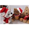 Image 2 : (9) Sears Christmas Plush & Beanies - Like New