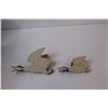 Image 4 : (2) Mallard Duck Wall Hanging Decor