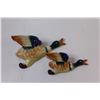 Image 5 : (2) Mallard Duck Wall Hanging Decor