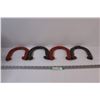 (4) Metal Throwing Horse Shoes Set