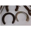 Image 2 : (3) Horse Shoes, (14) Antique Wrenches (Assorted)