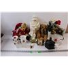 Christmas Themed Stuffies & Candle Holders, Vases, Coffee Cups, Misc.