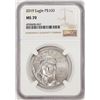 Image 1 : 2019 $100 Platinum American Eagle Coin NGC MS70