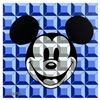 Image 1 : Tennessee Loveless "Blue 8-Bit Mickey" Limited Edition Giclee on Canvas