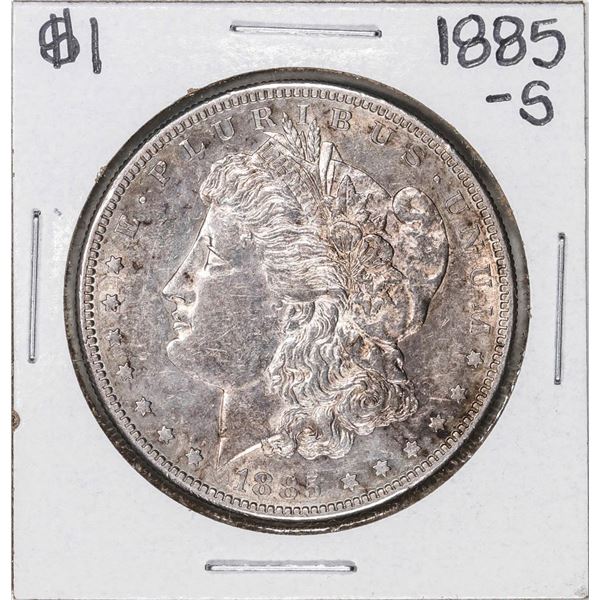 1885-S $1 Morgan Silver Dollar Coin