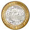 Image 2 : .999 Fine Silver Edgewater Laughlin, Nevada $10 Limited Edition Gaming Token