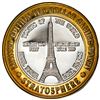 Image 1 : .999 Fine Silver Stratosphere Las Vegas, Nevada $10 Limited Edition Gaming Token