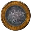 Image 1 : .999 Silver Whiskey Pete's Casino Jean, Nevada $10 Limited Edition Gaming Token