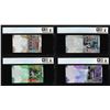 Image 2 : Lot of 2014 Kuwait 1/4, 1/2, 1 & 5 Dinar Notes PCGS Gem Uncirculated 66PPQ