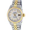 Image 2 : Rolex Ladies Two Tone Diamond Quickset Datejust Wristwatch