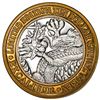 Image 1 : .999 Fine Silver Excalibur Las Vegas, Nevada $10 Limited Edition Gaming Token