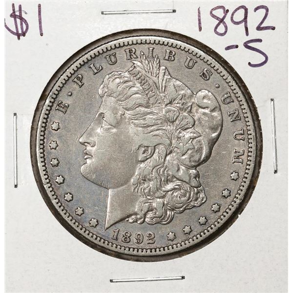 1892-S $1 Morgan Silver Dollar Coin