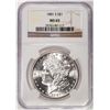 Image 1 : 1881-S $1 Morgan Silver Dollar Coin NGC MS65